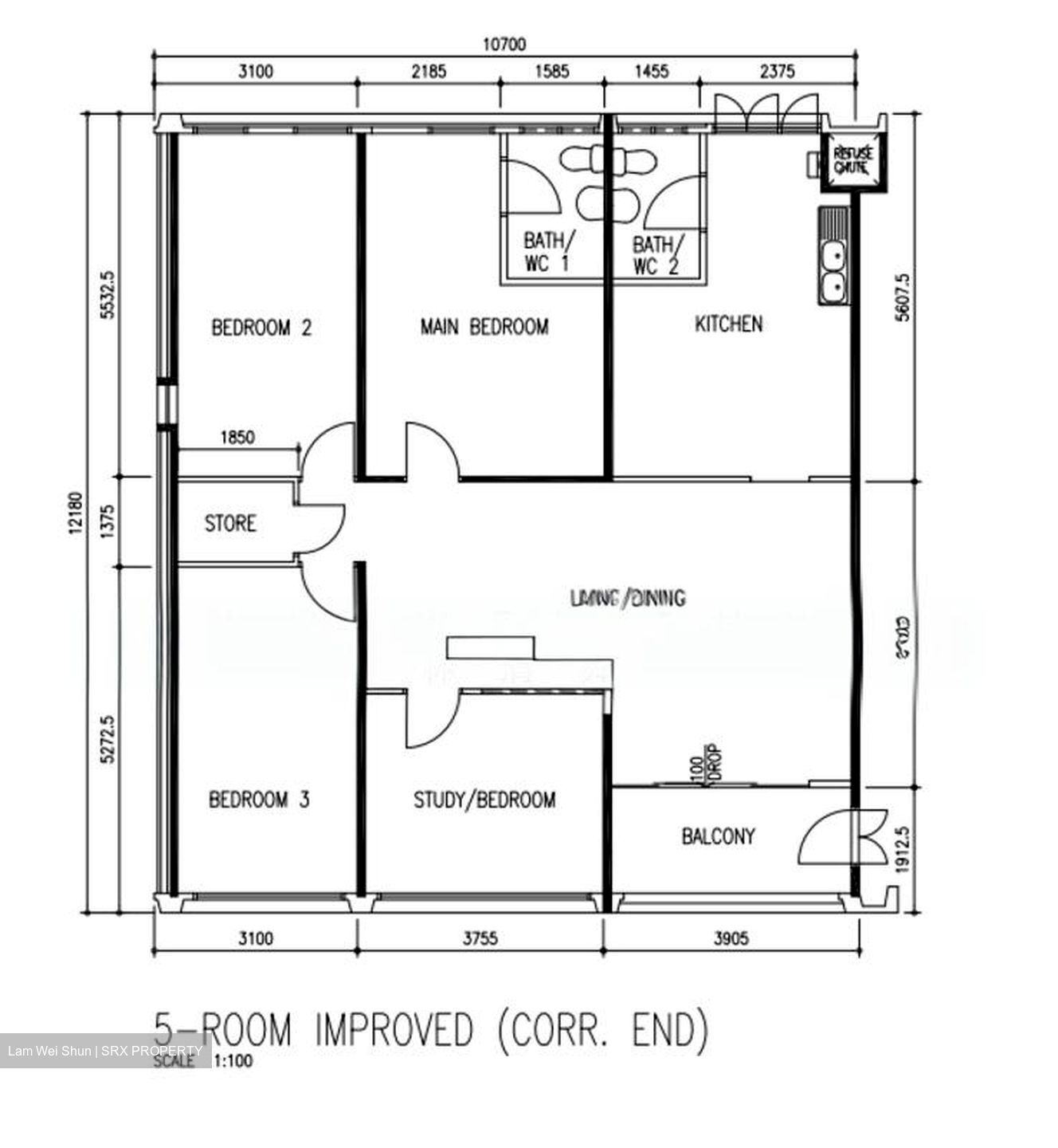 Blk 123 Simei Street 1 (Tampines), HDB 5 Rooms #569343991